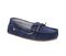 Lamo Selena Moc Women's Moccasin Slippers EW2304 - Navy - Profile View