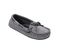 Lamo Selena Moc Women's Moccasin Slippers EW2304 - Grey - Side View