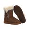 Lamo Alma Women's Faux Fur Boots EW2315 - Waxed Chestnut - Detail View