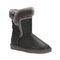 Lamo Alma Women's Faux Fur Boots EW2315 - Waxed Charcoal - Profile View