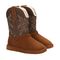 Lamo Wrangler Women's Boots EW2316 - Chestnut/brown - Pair View with Bottom