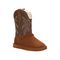 Lamo Wrangler Women's Boots EW2316 - Chestnut/brown - Profile View