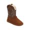 Lamo Wrangler Women's Boots EW2316 - Chestnut/brown - Side View