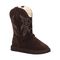 Lamo Wrangler Women's Boots EW2316 - Chocolate - Profile View