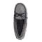 Lamo Hannah Women's Moccasin Slippers EW2318 - Charcoal - Back Angle View