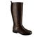 Strive Bloomsbury Women's Knee High Tall Comfort Boot with Orthotic Grade Support - Chocolate - Angle