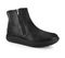 Strive Bamford II Women's Water Resistant Boot with Side Zipper - Black - Angle