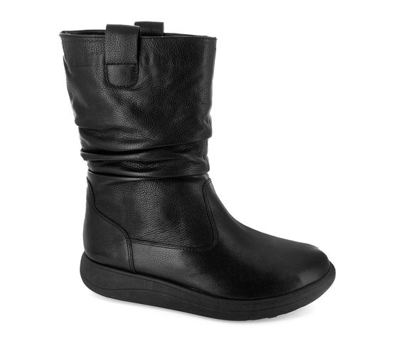 Women\'s Strive Fleur Mid-calf Comfort Supportive Boot - Black - Angle