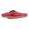 Vionic Tide Sport Womens Thong Sandals - Red Lthr pair left angle