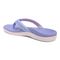 Vionic Tide Sport Womens Thong Sandals - Dusty Lavender Lthr Back angle
