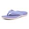 Vionic Tide Sport Womens Thong Sandals - Dusty Lavender Lthr Left angle