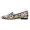 Vionic Willa II Women's Comfort Slip-on Flat - Ivory Multi - Left Side