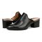 Vionic Claremont Women's Heeled Comfort Mule - Black - pair left angle