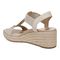 Vionic Calera Women's Espadrille Comfort Wedge Sandal - Cream - Unknown View