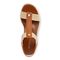 Vionic Calera Women's Espadrille Comfort Wedge Sandal - Camel - Top