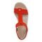 Vionic Calera Women's Espadrille Comfort Wedge Sandal - Cherry Tomato - Unknown View