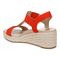 Vionic Calera Women's Espadrille Comfort Wedge Sandal - Cherry Tomato - Unknown View