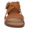 Vionic Pacifica - Women's Strappy Comfort Sandal - Toffee - Front