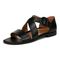 Vionic Pacifica - Women's Strappy Comfort Sandal - Black - Left angle