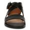 Vionic Pacifica - Women's Strappy Comfort Sandal - Black - Front