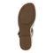 Vionic Pacifica - Women's Strappy Comfort Sandal - Gold - Bottom