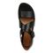 Vionic Pacifica - Women's Strappy Comfort Sandal - Black - Top