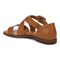 Vionic Pacifica - Women's Strappy Comfort Sandal - Toffee - Back angle