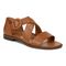 Vionic Pacifica - Women's Strappy Comfort Sandal - Toffee - Angle main
