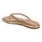 Vionic Vista Shine Women's Comfort Sandal - Gold - Back angle