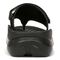 Vionic Restore II Unisex Recovery Comfort Sandal - Black - Back