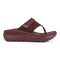 Vionic Restore II Unisex Recovery Comfort Sandal - Port Wine - Right side