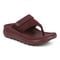 Vionic Restore II Unisex Recovery Comfort Sandal - Port Wine - Angle main