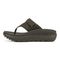 Vionic Restore II Unisex Recovery Comfort Sandal - Dark Khaki - Left Side