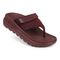 Vionic Restore II Unisex Recovery Comfort Sandal - Port Wine - RESTORE II-I8658S2601-PORT WINE-13fl-med