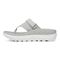 Vionic Restore II Unisex Recovery Comfort Sandal - Vapor Grey - Left Side