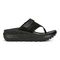 Vionic Restore II Unisex Recovery Comfort Sandal - Black - Right side