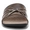 Vionic Bella Slide Women's Comfort Supportive Sandal - Pewter - Front