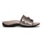 Vionic Bella Slide Women's Comfort Supportive Sandal - Pewter - Right side