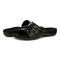 Vionic Bella Slide Women's Comfort Supportive Sandal - Black - pair left angle