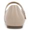 Vionic Alameda Women's Orthotic Supportive Mary Jane Flat - Oatmeal - Back