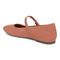 Vionic Alameda Women's Orthotic Supportive Mary Jane Flat - Cinder Rose - Back angle