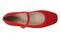 Vionic Alameda Women's Orthotic Supportive Mary Jane Flat - Red - Top