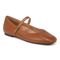 Vionic Alameda Women's Orthotic Supportive Mary Jane Flat - Tan - Angle main