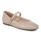 Vionic Alameda Women's Orthotic Supportive Mary Jane Flat - Oatmeal - Angle main