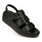 Vionic Delano Women's Platform Wedge Comfort Sandal - Black - DELANO-I8664L1001-BLACK-13fl-med