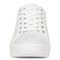 Vionic Kearny Women's Lace Up Platform Comfort Sneaker - White Lace - Front