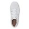Vionic Kearny Women's Lace Up Platform Comfort Sneaker - White Leather