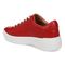 Vionic Kearny Women's Lace Up Platform Comfort Sneaker - Red - Back angle