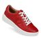 Vionic Kearny Women's Lace Up Platform Comfort Sneaker - Red - KEARNY LACE UP-I8666LA601-RED-13fl-med