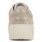 Vionic Kearny Women's Lace Up Platform Comfort Sneaker - Soft Gold - Back